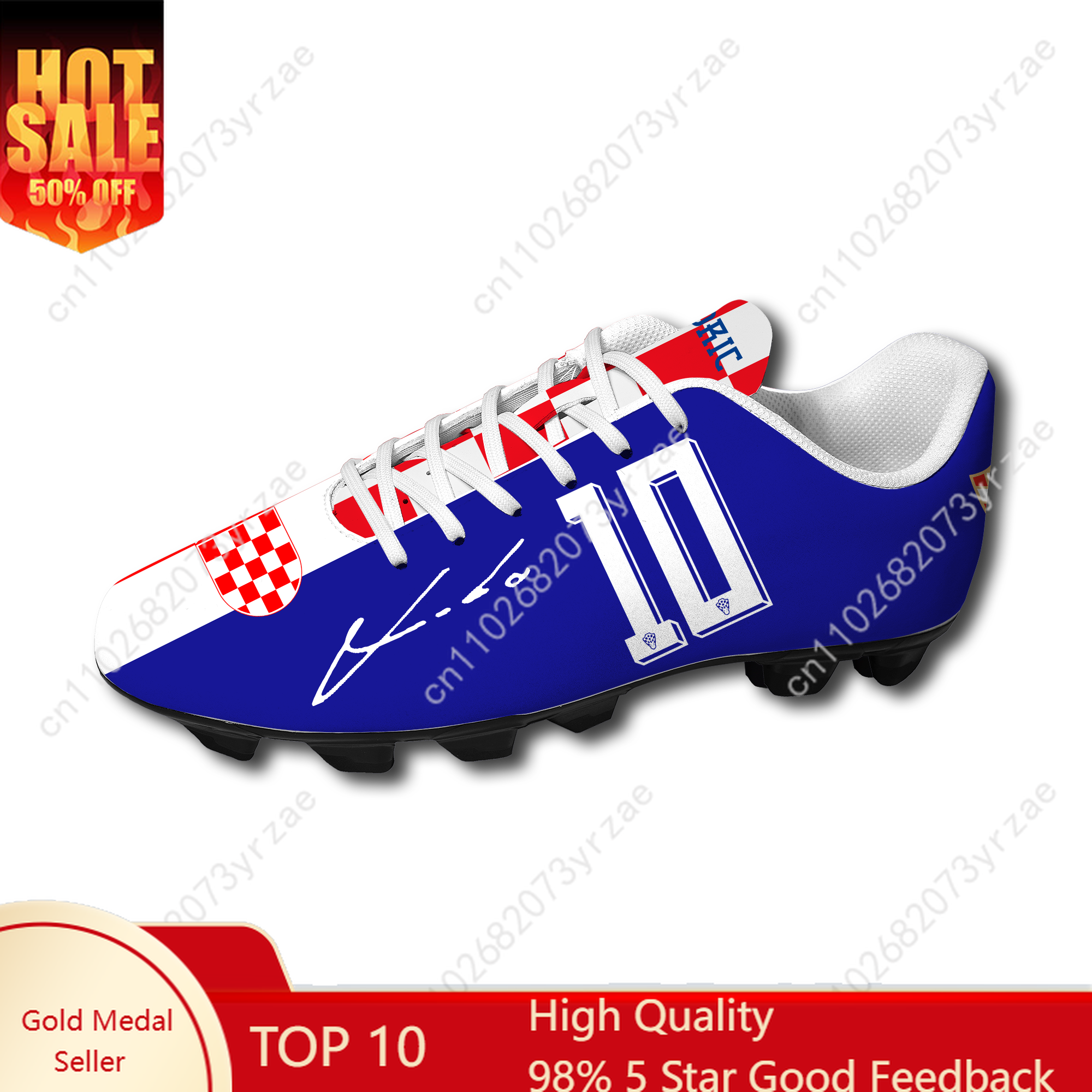 Women'S Fashion Business Casual - Croatia Football Shoes NO.10 Modrić Soccer