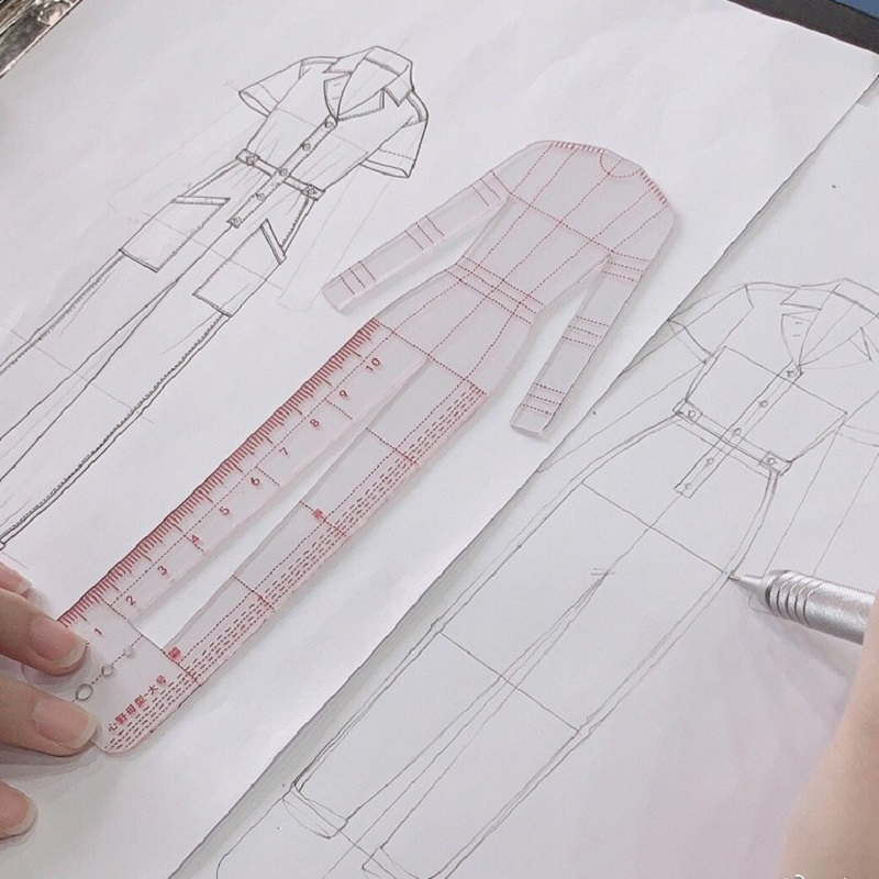 Women Fashion Figure Template - Women Fashion Drawing Ruler Figure Drawing