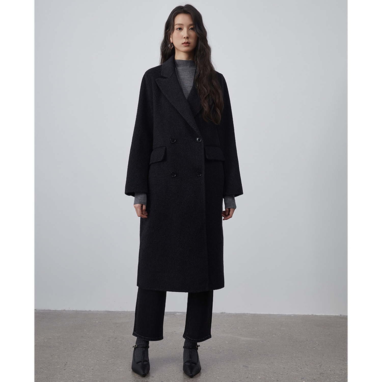 Women'S Fashion Middle Ages - Allingentle Women's Suit Long Blazer Woolen