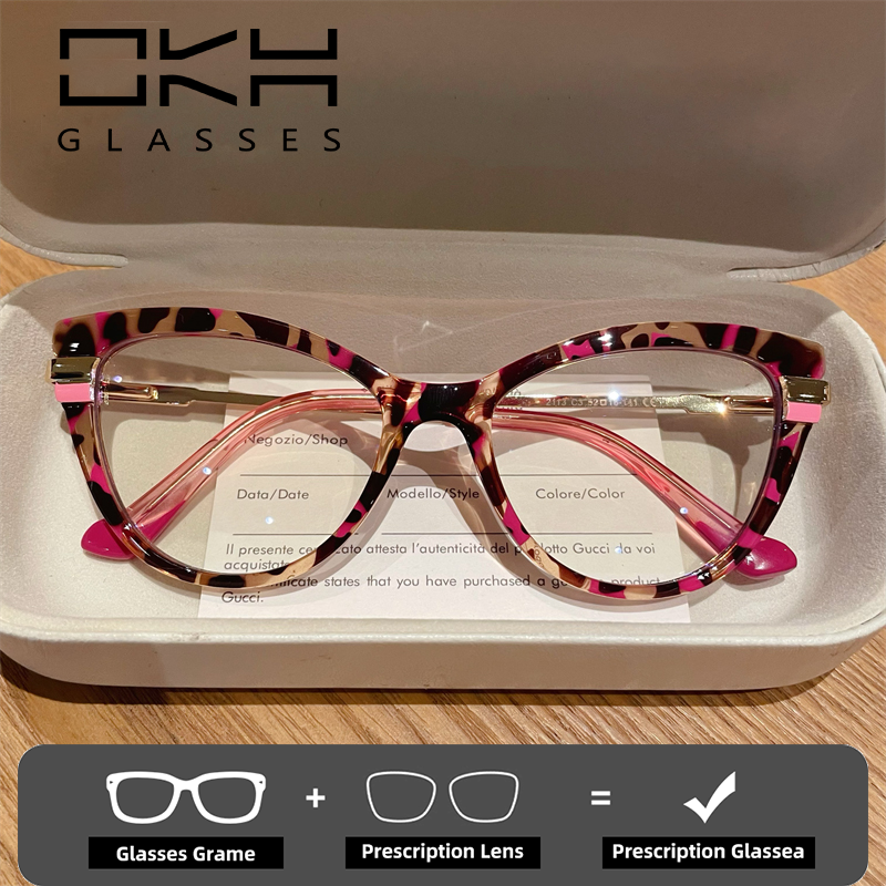 Women'S Fashion Reading Glasses - OKH Fashion Cat Eye Reading Glasses