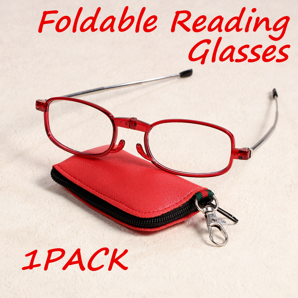 Women'S Fashion Reading Glasses - 1pc Folding Reading Glasses Retro Fashion