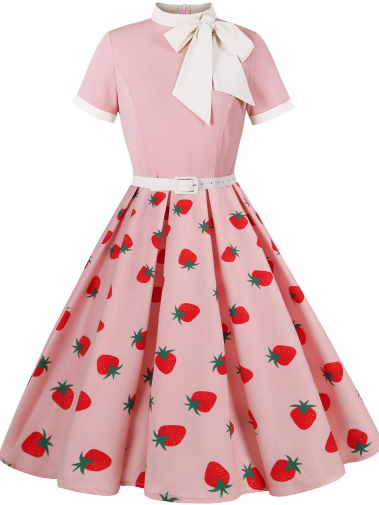Women Summer Pin Up Casual Par - Women'S Fashion Of The 50S incelemesi ve fiyatı