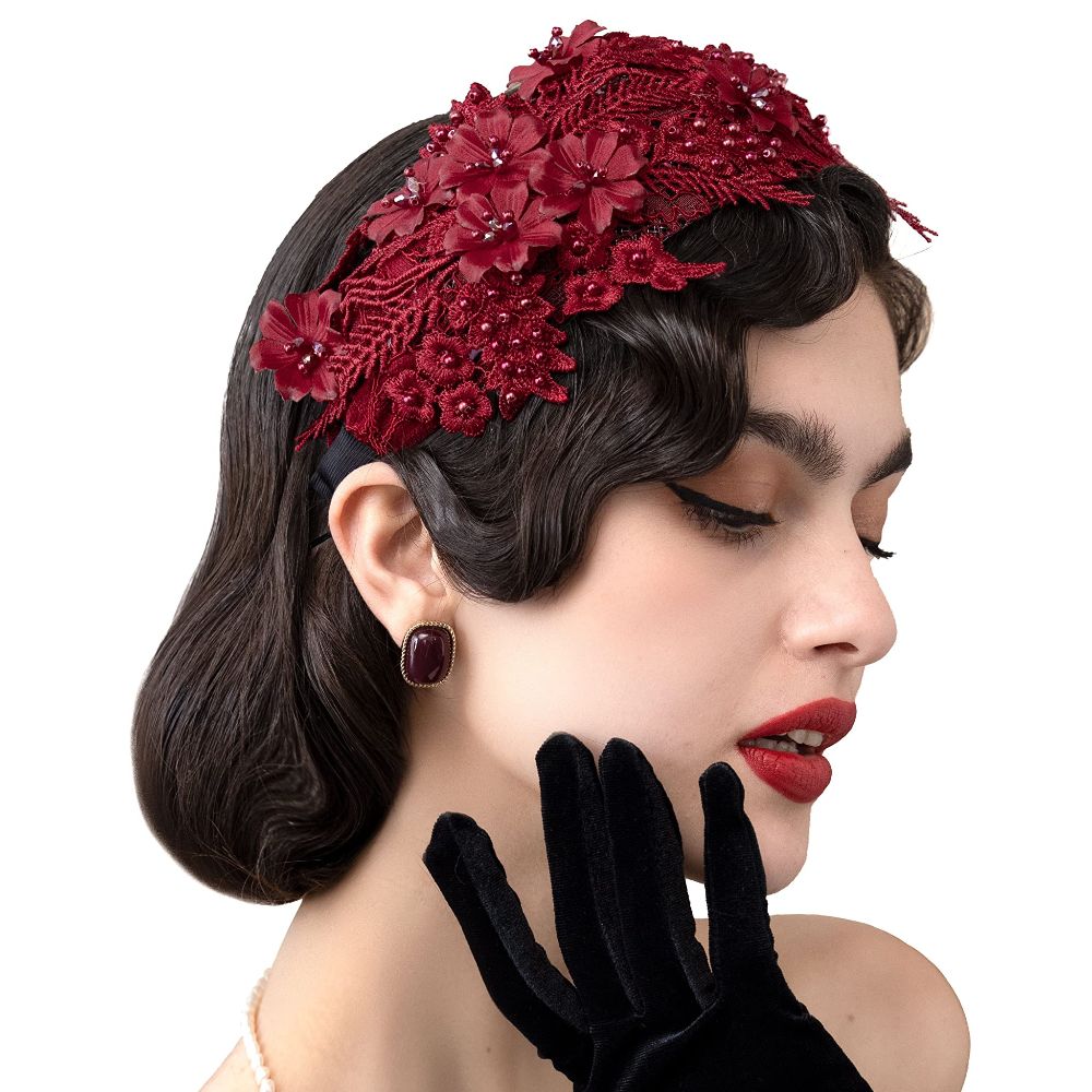 New Lace Fascinators Headband  - Women'S Fashion Of The 50S incelemesi ve fiyatı