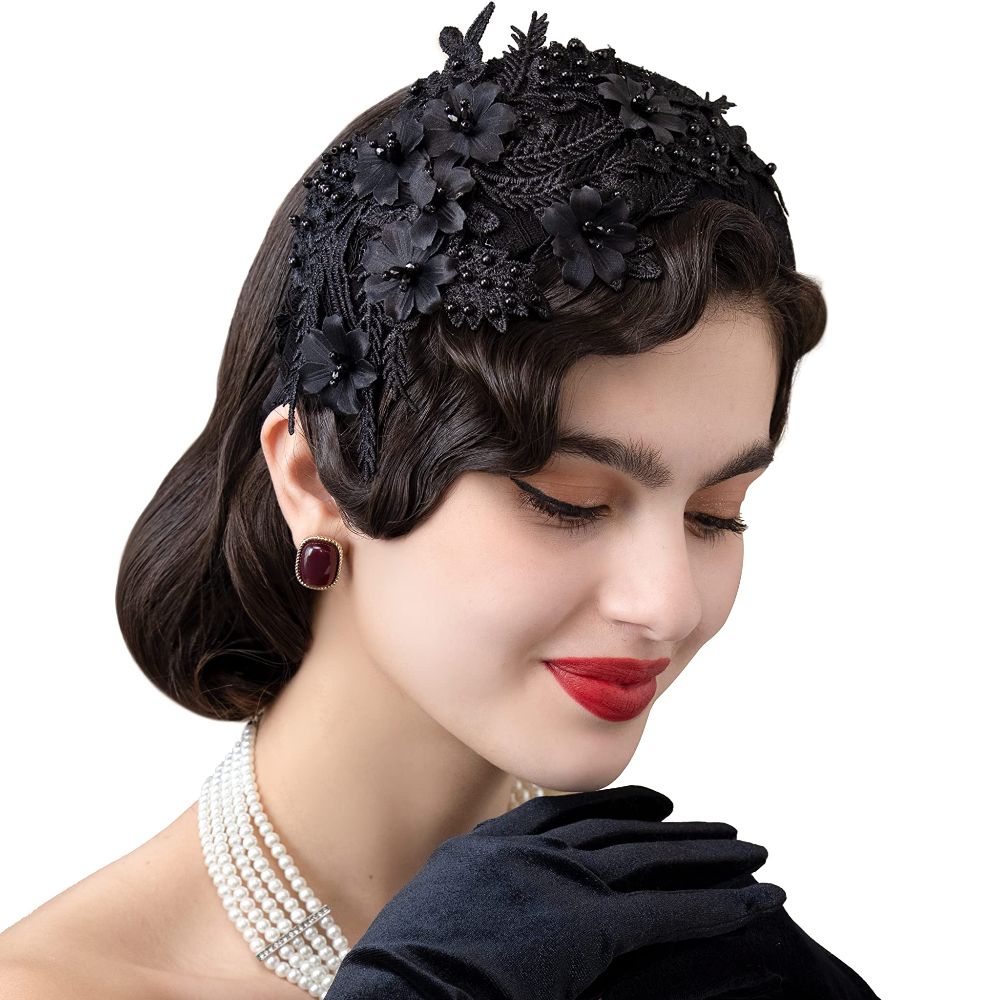 New Lace Fascinators Headband  - Women'S Fashion Of The 50S incelemesi ve fiyatı
