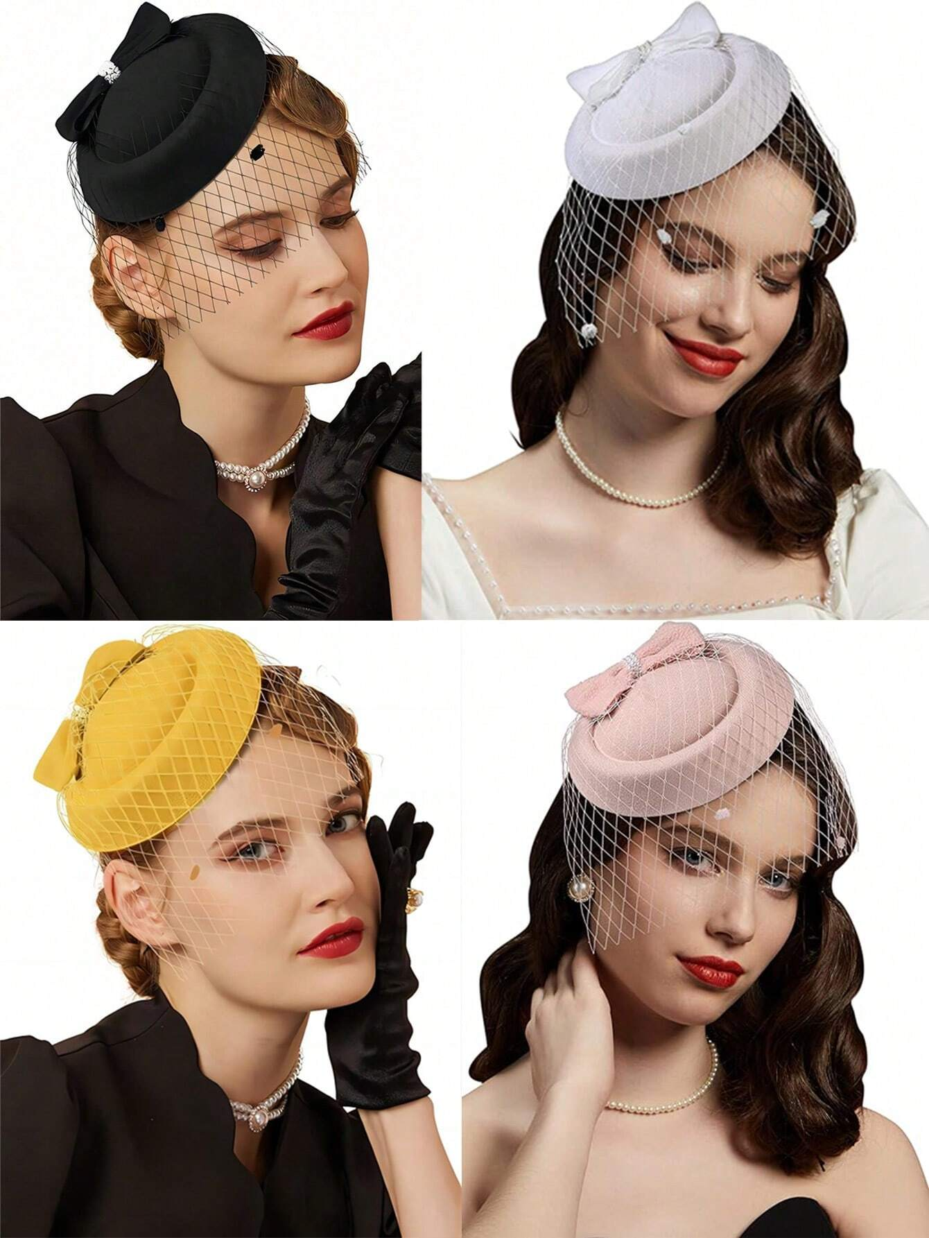 Fascinators Hats 20s 50s Hat P - Women'S Fashion Of The 50S incelemesi ve fiyatı