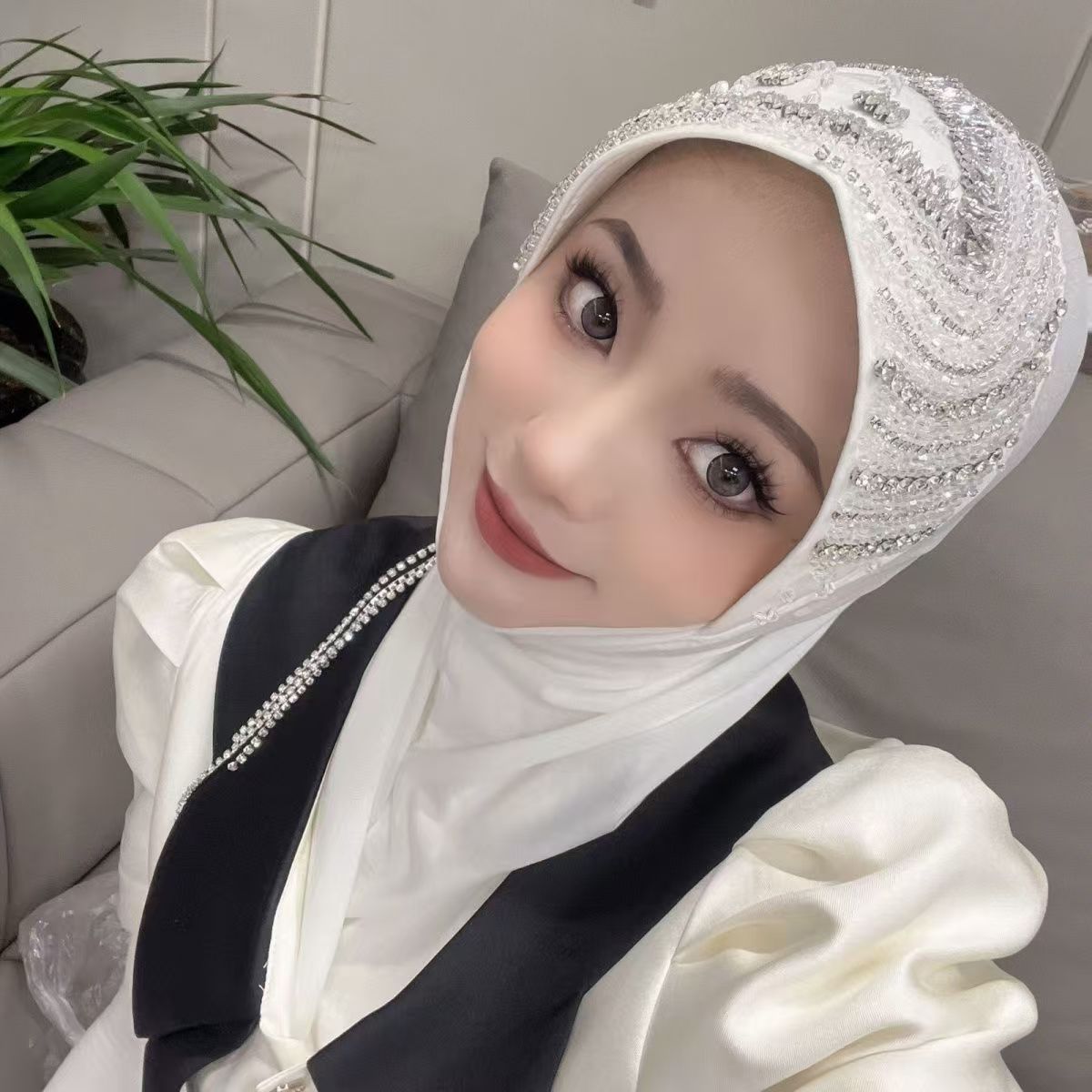 Luxury Hat Hijab Pink Scarf wi - Women'S Fashion Brands incelemesi ve fiyatı