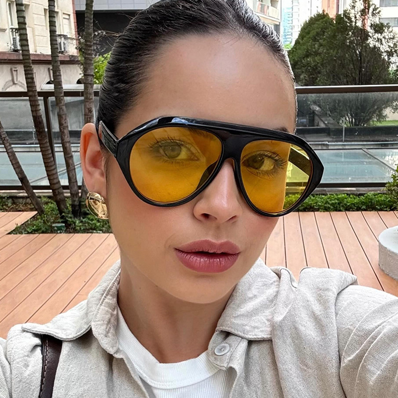 Fashion Oversized Pilot Sungla - Women'S Fashion Eyewear incelemesi ve fiyatı