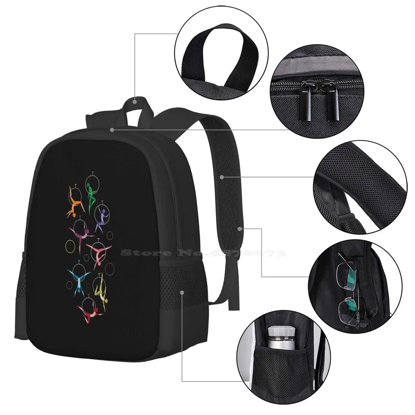 Aerial Hoop Hot Sale Schoolbag - Women Fashion Vector incelemesi ve fiyatı