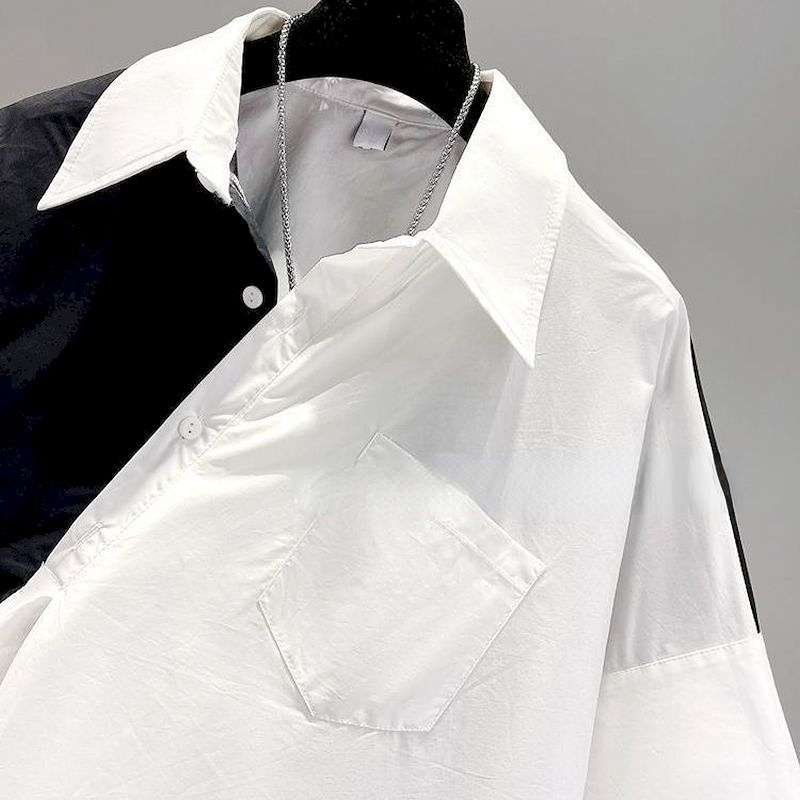 Oversized Shirts Women Patchwo - Women'S Fashion Designer Clothes incelemesi ve fiyatı