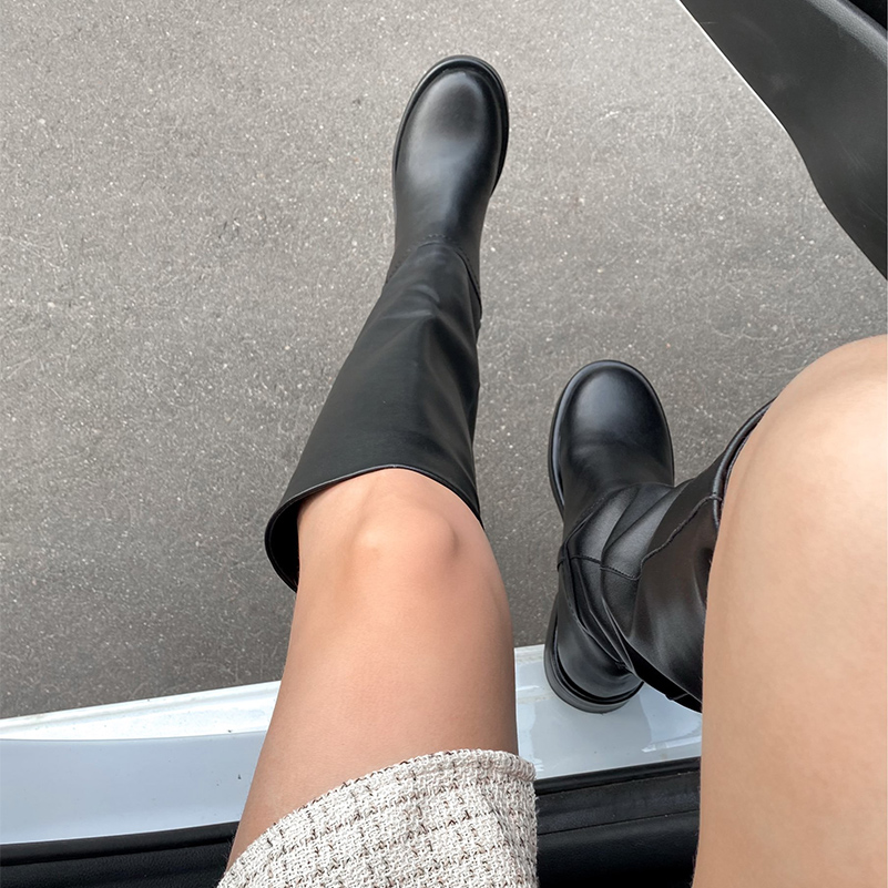 Meotina INS Women Genuine Leat - Women'S Fashion Leather Boots incelemesi ve fiyatı