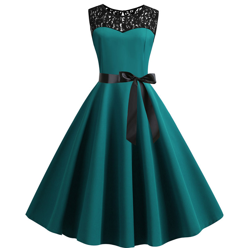 Elegant Party Dress Women Summ - Women'S Fashion Of The 50S incelemesi ve fiyatı