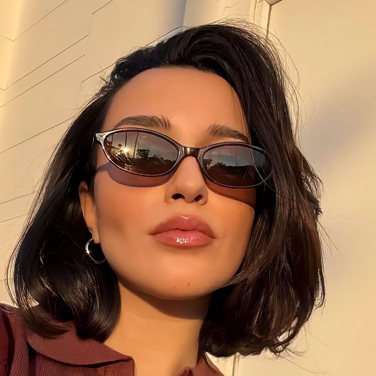 Vintage Small Cat Eye Sunglass - Women'S Fashion Eyewear incelemesi ve fiyatı