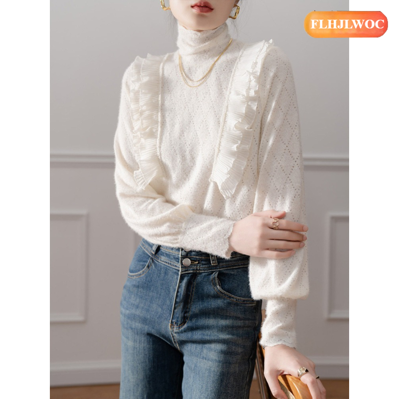 French Design Turtleneck Tops  - Women'S Fashion Designer Clothes incelemesi ve fiyatı
