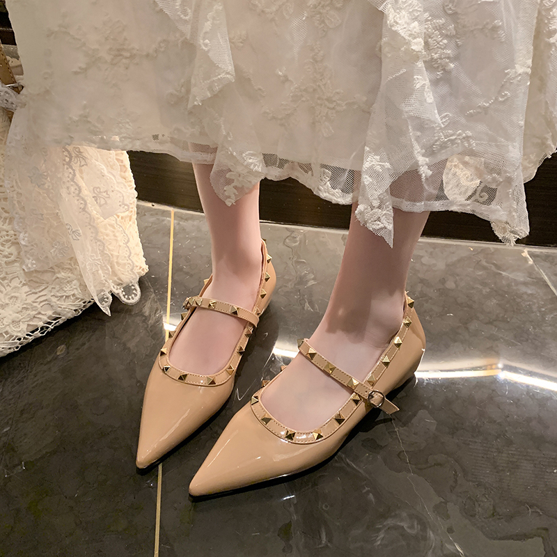 Fashion nude color spike heel  - Women'S Fashion Business Casual incelemesi ve fiyatı