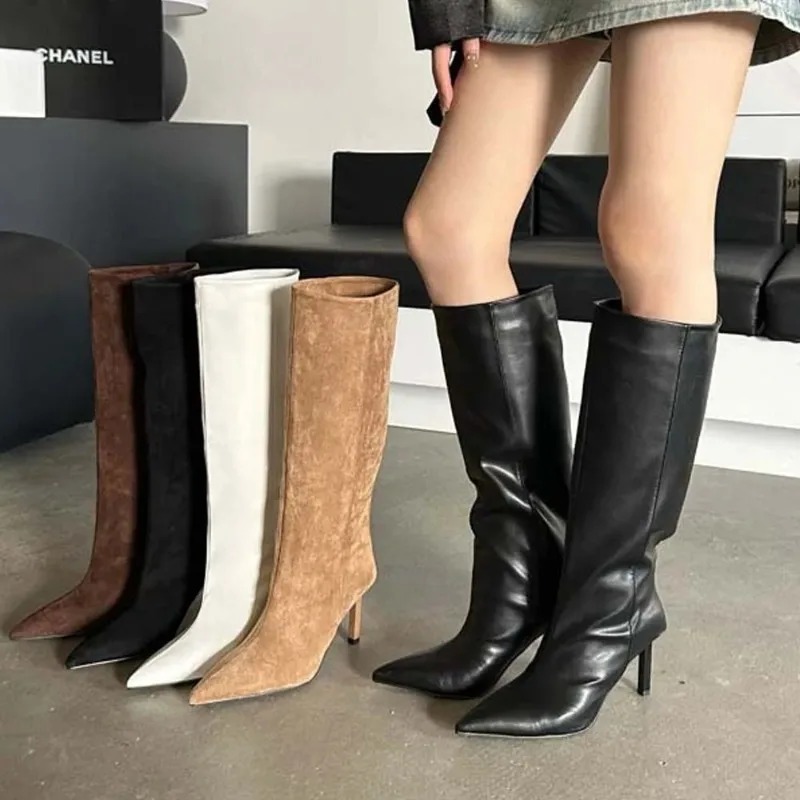 Luxury Women Long Boots Fashio - Women'S Fashion Leather Boots incelemesi ve fiyatı