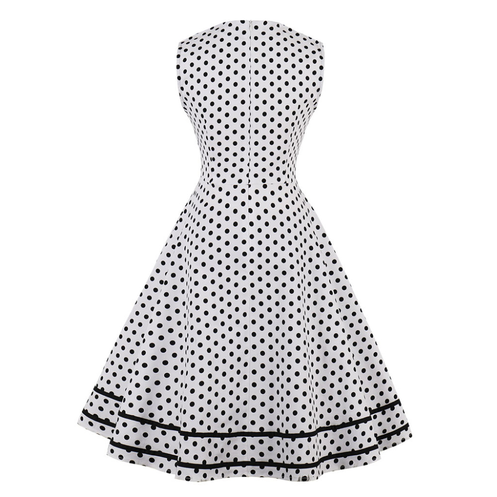 Women's Polka Dot Sleeveless D - Women'S Fashion Of The 50S incelemesi ve fiyatı