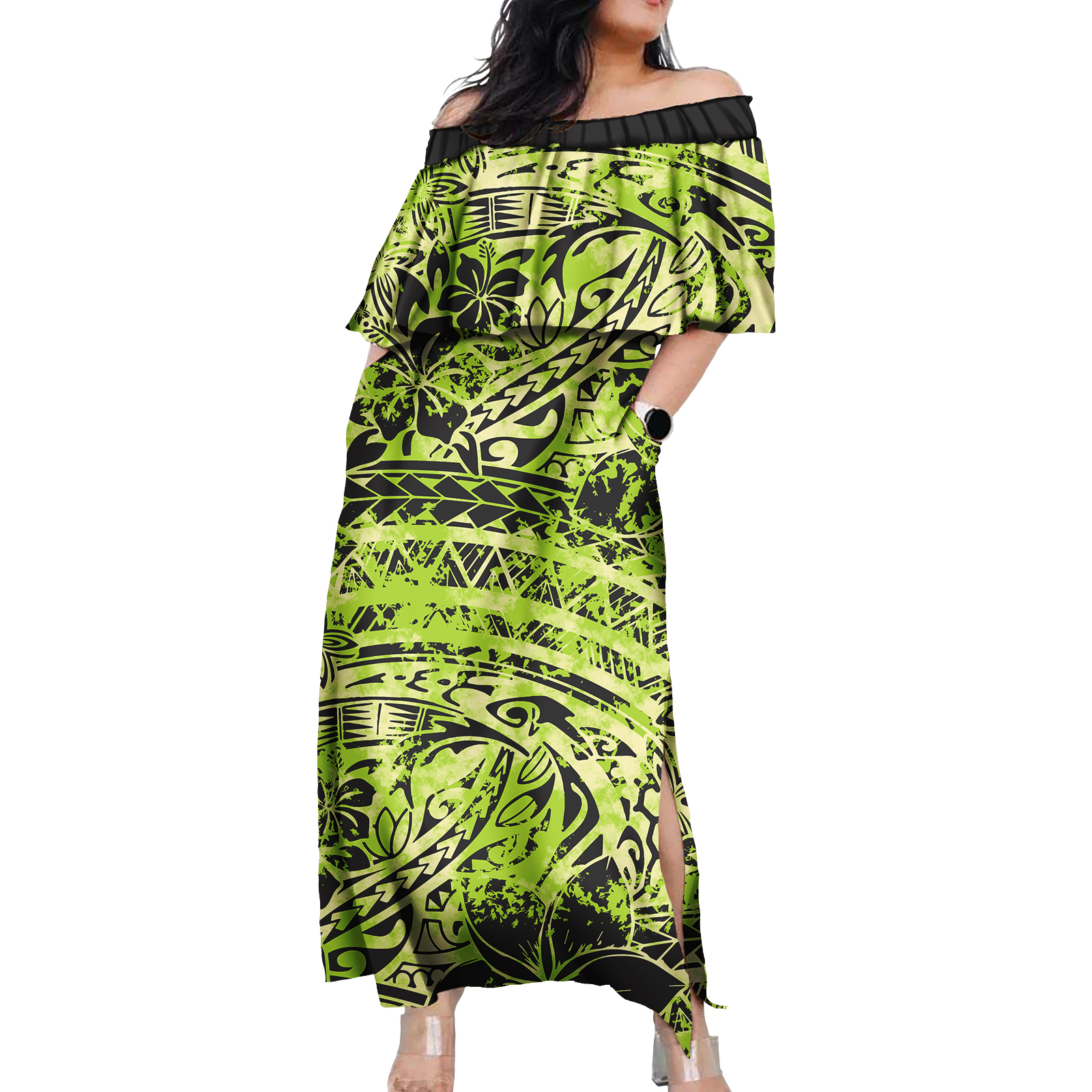 Hawaiian Floral Design Women D - Women'S Fashion Middle Ages incelemesi ve fiyatı