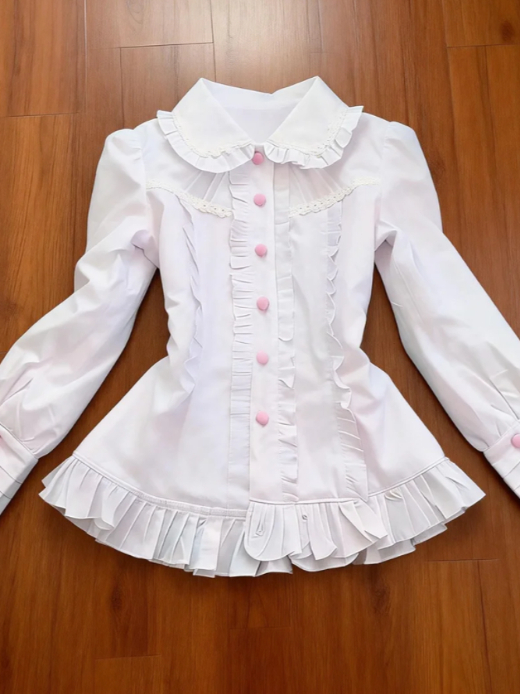 Spring Sweet Long Sleeve Doll  - Women'S Fashion Designer Clothes incelemesi ve fiyatı