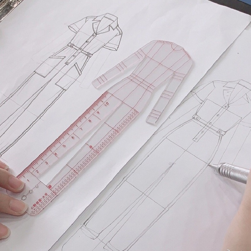 Women Fashion Drawing Ruler Fi - Women Fashion Figure Template incelemesi ve fiyatı