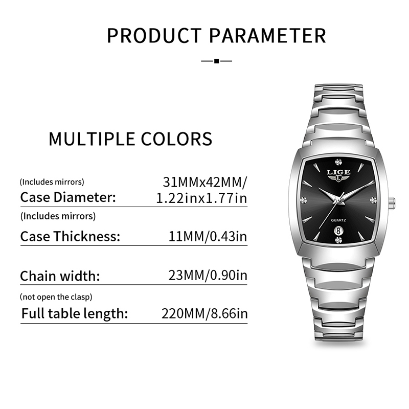 LIGE Watch women Business Luxu - Women'S Fashion Business Casual incelemesi ve fiyatı