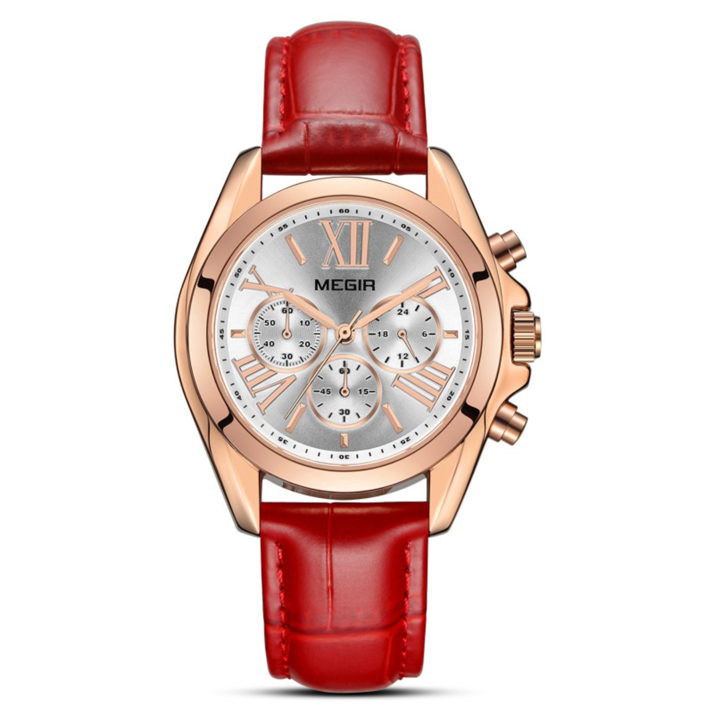MEGIR New Luxury Leather Watch - Women'S Fashion Brands incelemesi ve fiyatı
