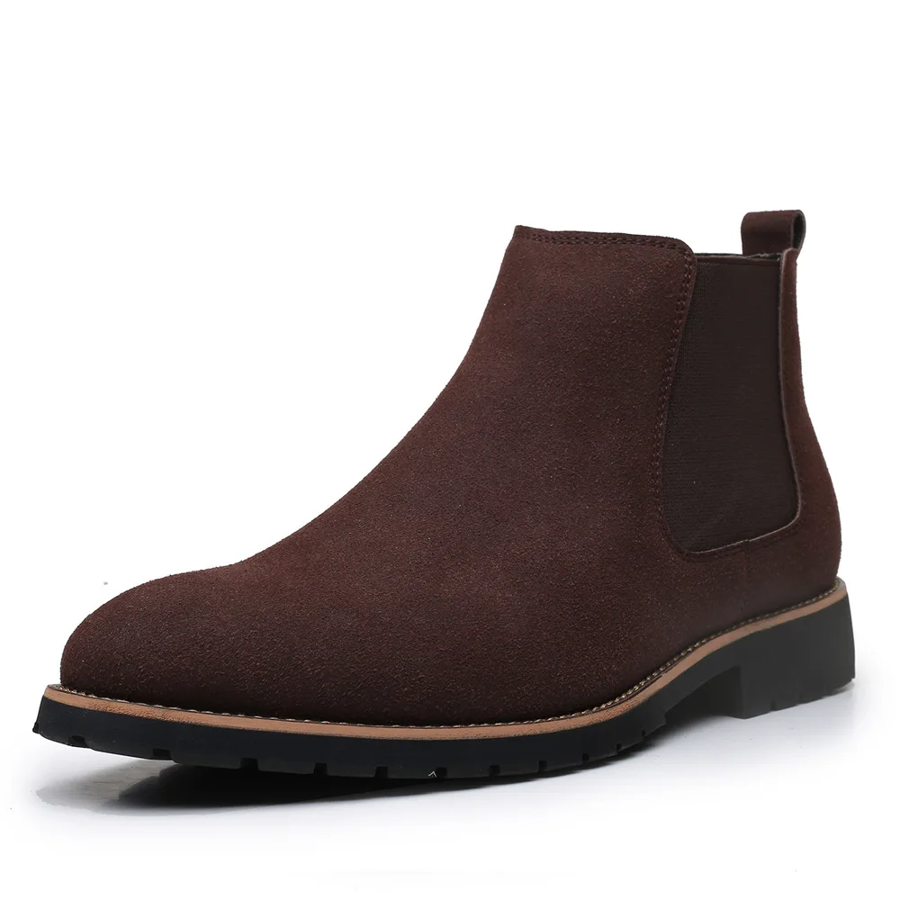 Men Ankle Boots British Style  - Women'S Fashion Business Casual incelemesi ve fiyatı