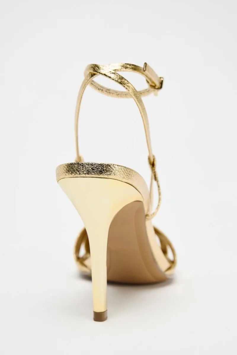 Fashion Gold Thin Heeled Sanda - Women'S Fashion Brands incelemesi ve fiyatı