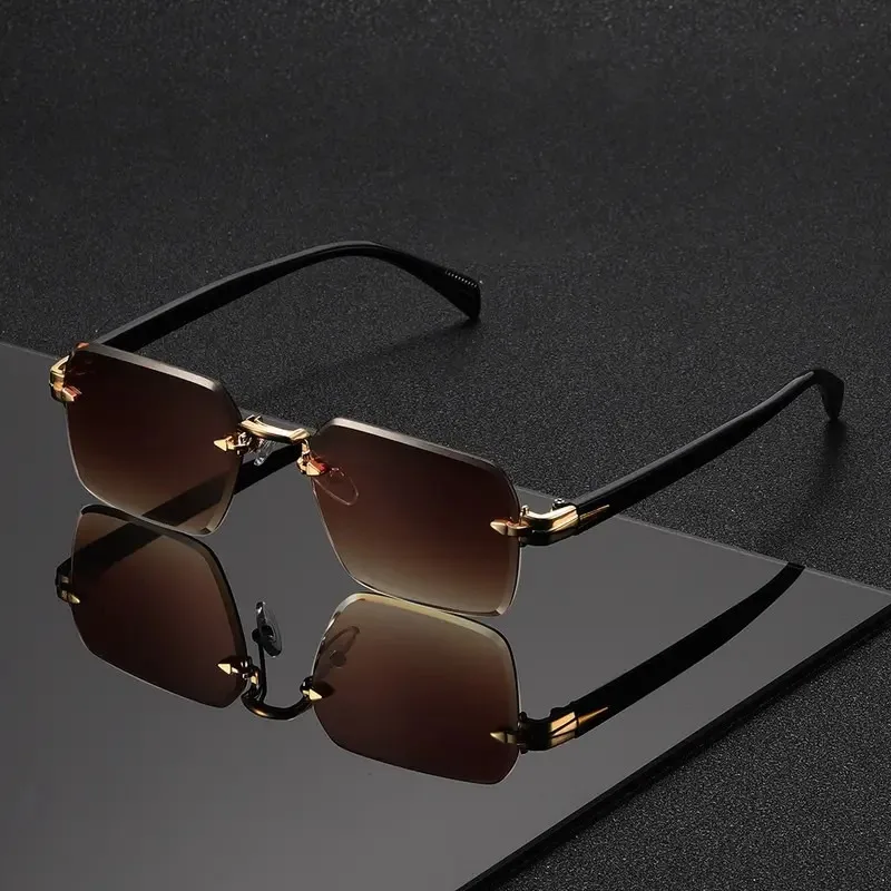 Rimless Sunglasses Rectangle F - Women'S Fashion Eyewear incelemesi ve fiyatı