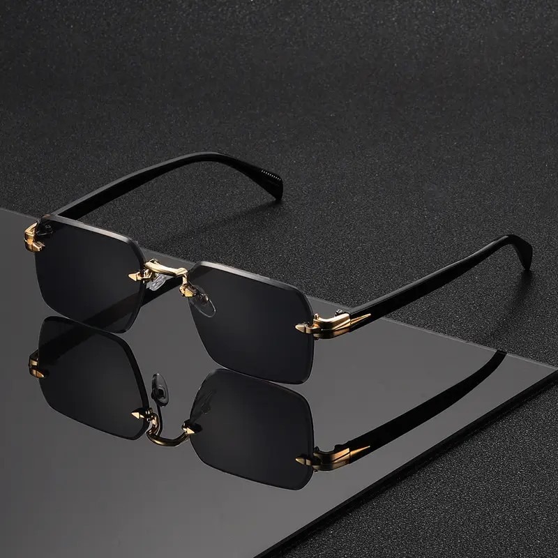 Rimless Sunglasses Rectangle F - Women'S Fashion Eyewear incelemesi ve fiyatı