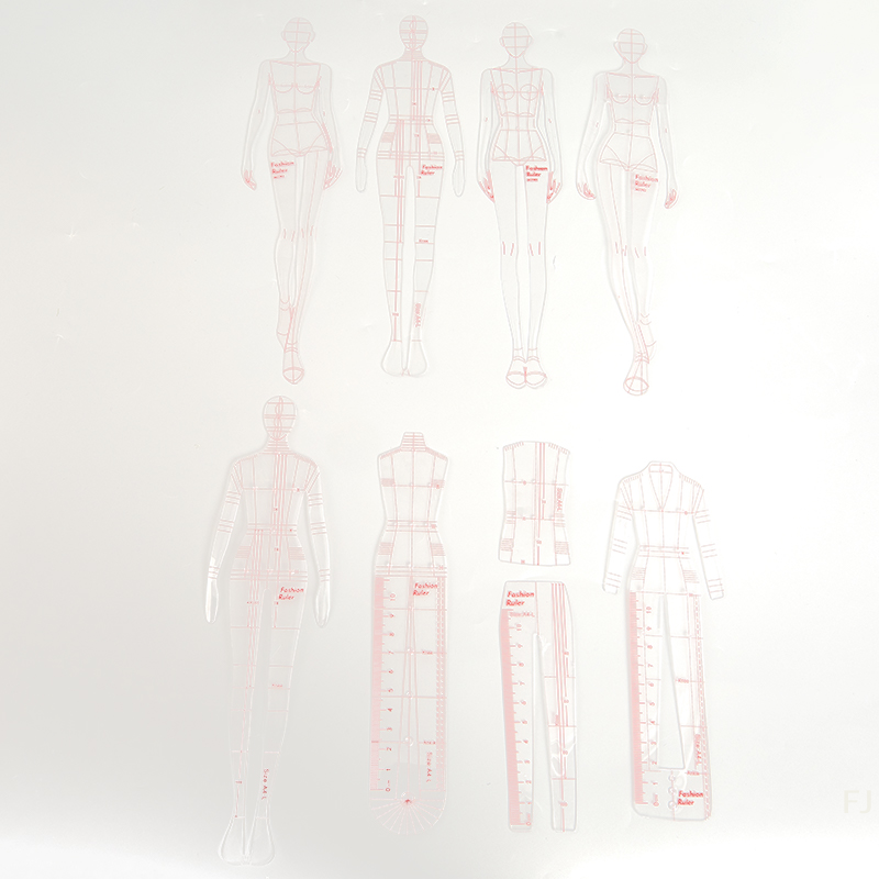 Women Fashion Drawing Ruler Fi - Women Fashion Figure Template incelemesi ve fiyatı
