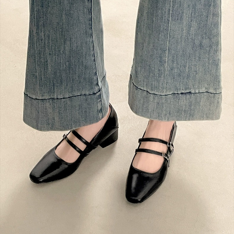 Square Toe Low Heel Women Silv - Women'S Fashion Belts incelemesi ve fiyatı
