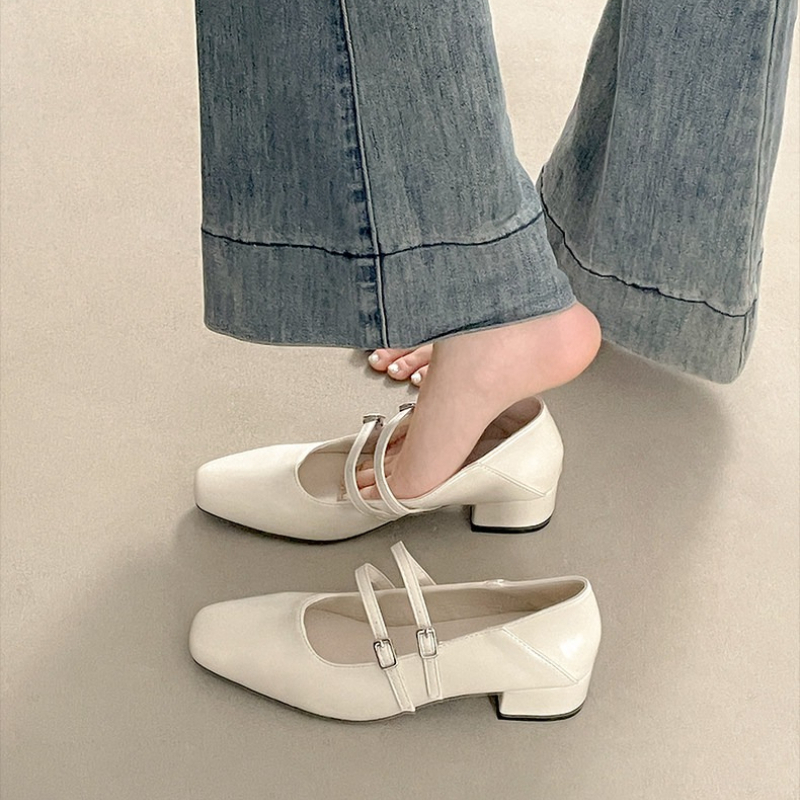 Square Toe Low Heel Women Silv - Women'S Fashion Belts incelemesi ve fiyatı