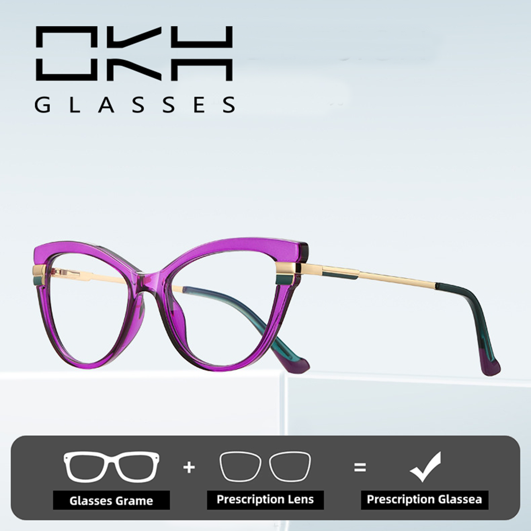 OKH Fashion Cat Eye Reading Gl - Women'S Fashion Reading Glasses incelemesi ve fiyatı