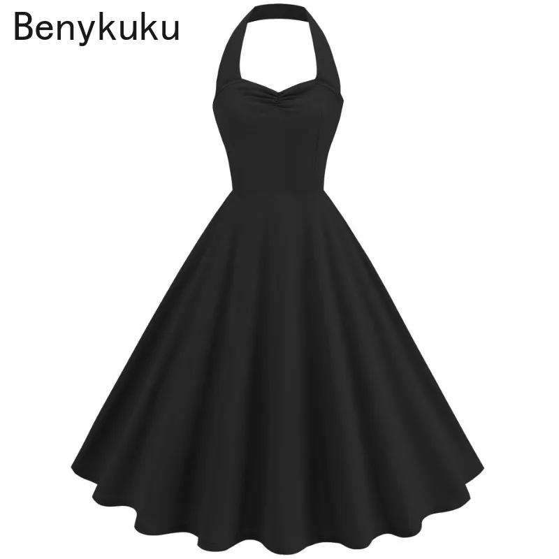Solid Backless Pin Up 50s 60s  - Women'S Fashion Of The 50S incelemesi ve fiyatı