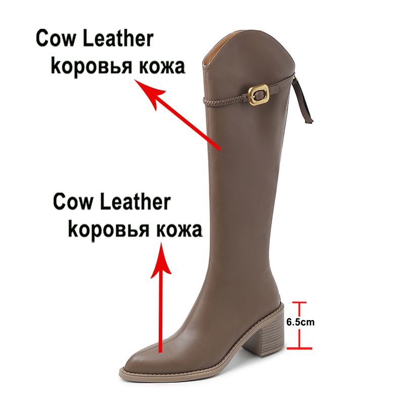 Meotina Women Genuine Leather  - Women'S Fashion Leather Boots incelemesi ve fiyatı