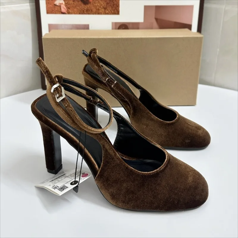 Retro Brown Suede Summer Women - Women'S Fashion Brands incelemesi ve fiyatı