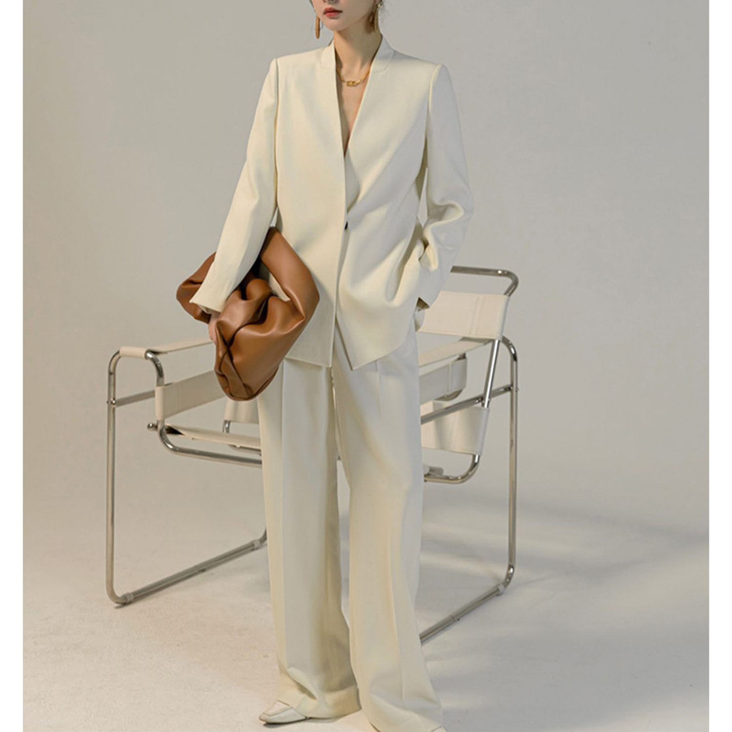 Allingentle Women's Suit Pants - Women'S Fashion Middle Ages incelemesi ve fiyatı
