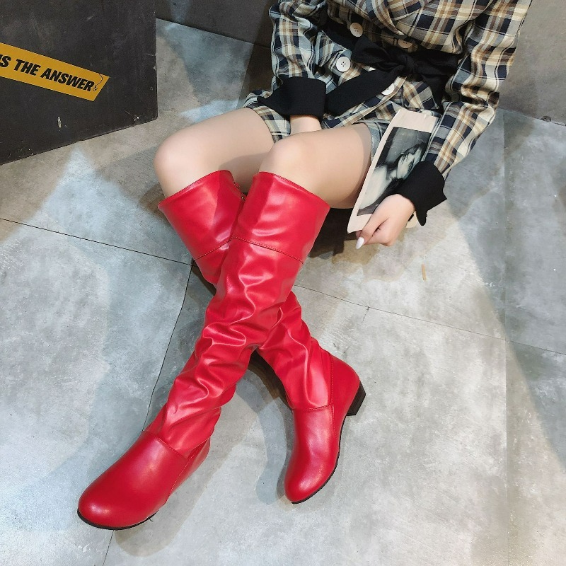 Women's Knee-high Boots 2025 P - Women'S Fashion Leather Boots incelemesi ve fiyatı
