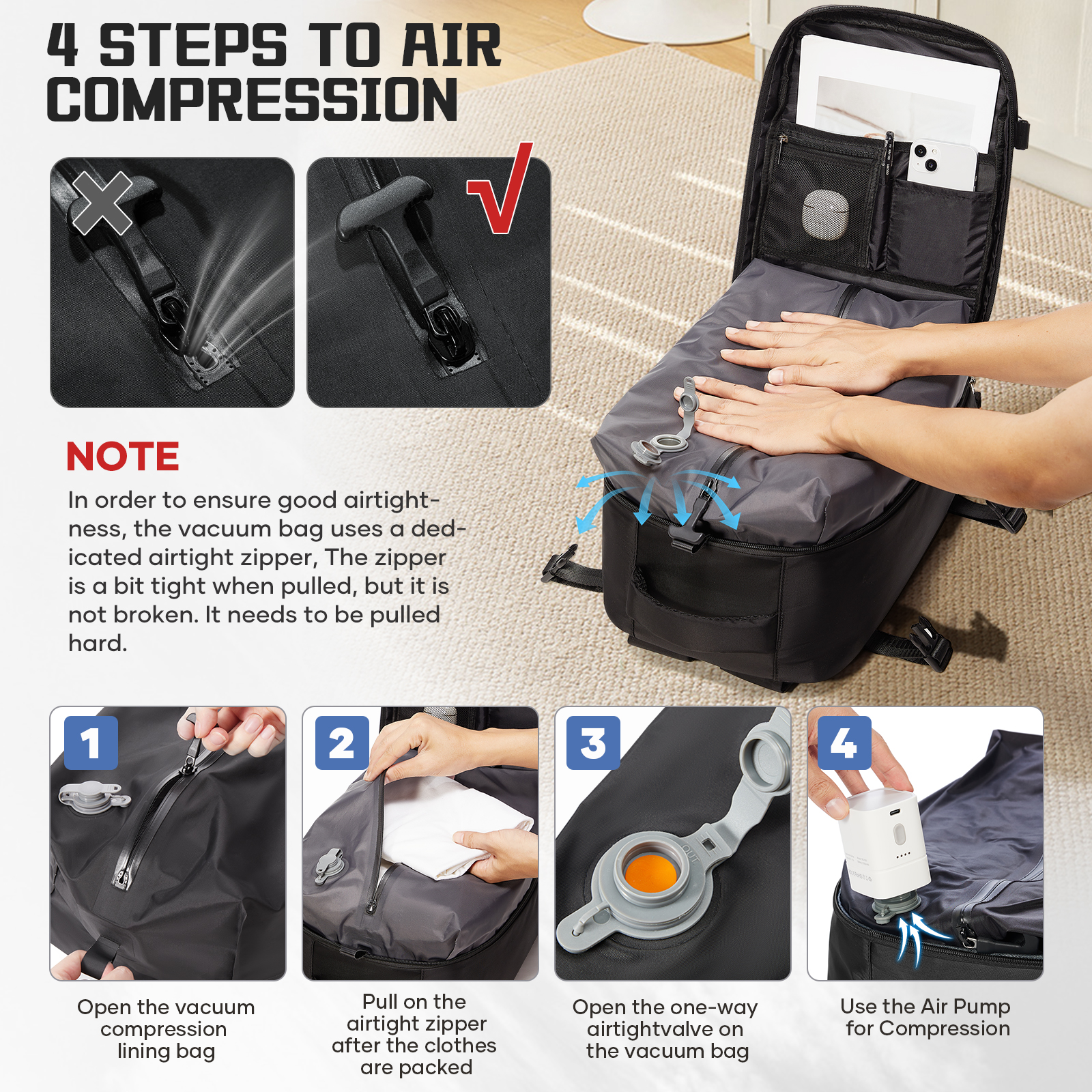 Women Backpack Vacuum Backpack - Women'S Fashion Belts incelemesi ve fiyatı