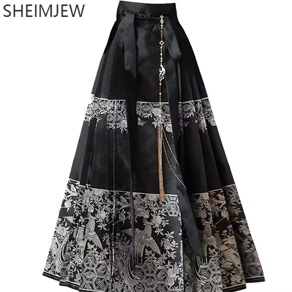 Chinese Style Horse Face Skirt - Women'S Fashion Designer Clothes incelemesi ve fiyatı